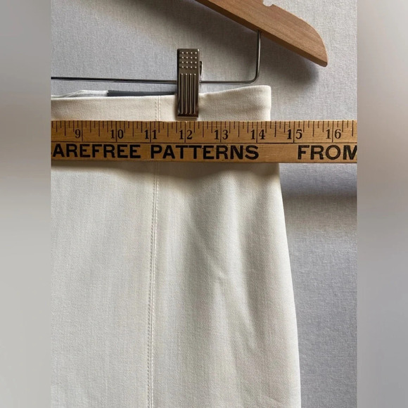 NWT Talbots Portland Cream colour  Trouser Pants Sz 8 - Picture 10 of 10